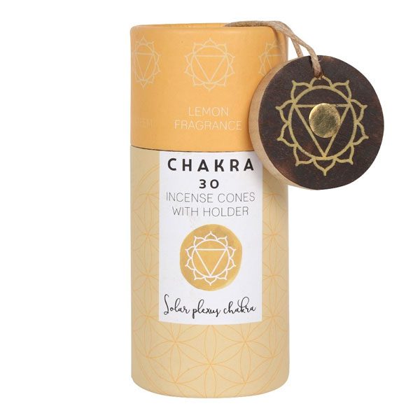 Chakra Incense Cones – Solar Plexus (Lemon)