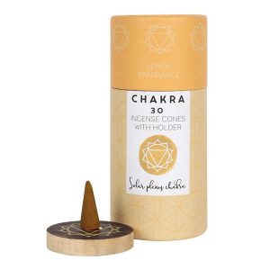 Chakra Incense Cones – Solar Plexus (Lemon)