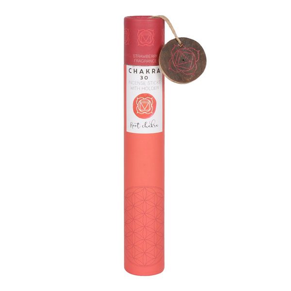 Chakra Incense Sticks – Root (Strawberry)