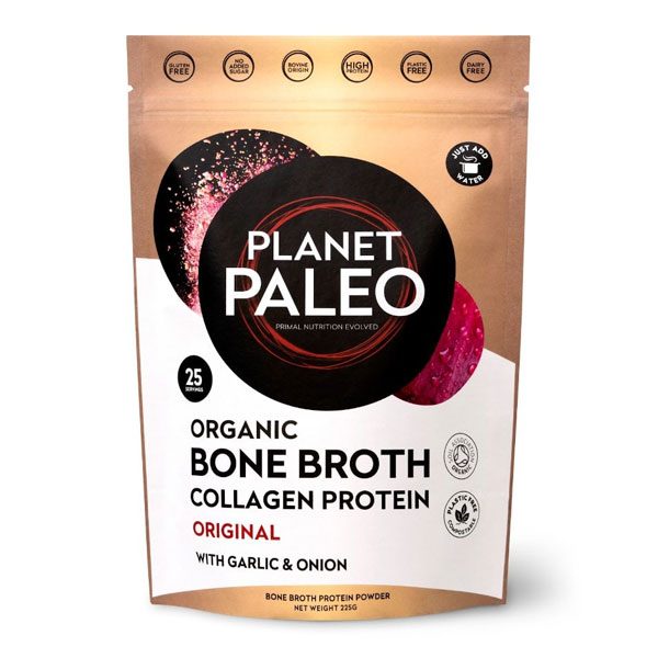 Organic Bone Broth Collagen Protein – Original (225g)